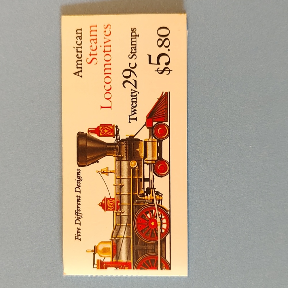 Steam locomotive stamps